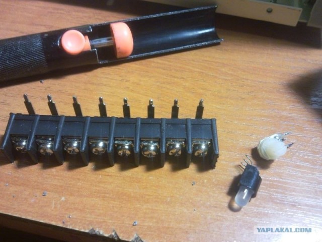 После сборки доработать напильником