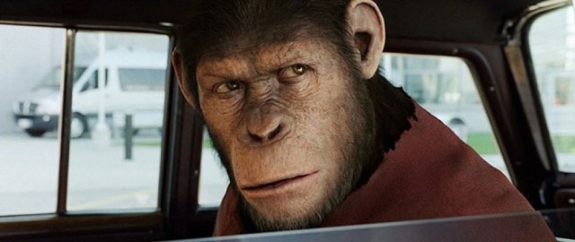 Кадры из фильма «Планета обезьян: Революция» без компьютерной графики и с ней