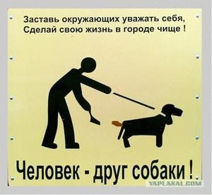 Фотожаба: Собака друг человека