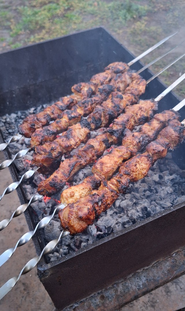 Огонь и мясо