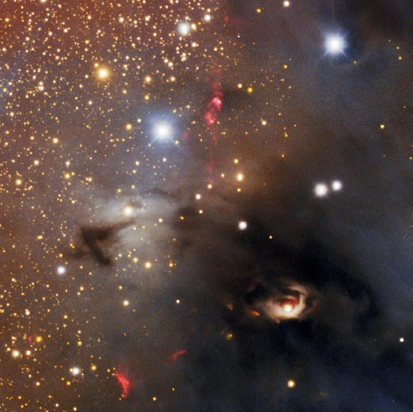 На этом фото можно увидеть, как рождаются звезды