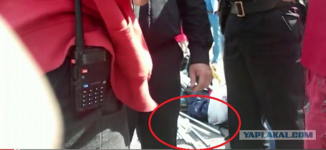 Полиция разогнала хоровод на Дворцовой