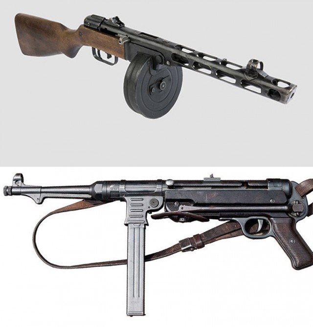 Почему русские носили пистолет справа, а немцы слева