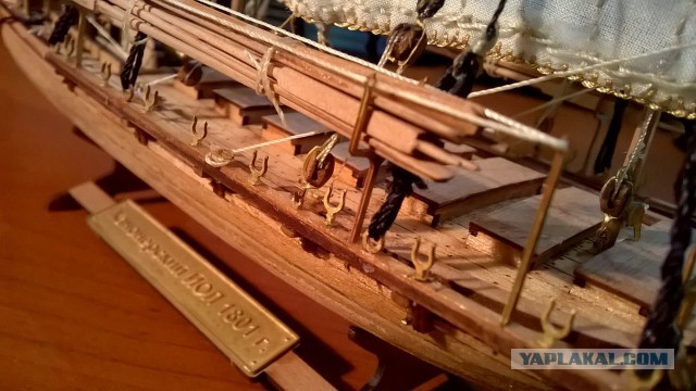 Модель Йола из дерева