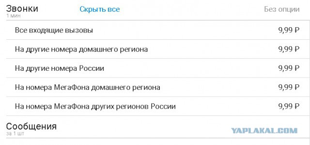 «Мегафон» назвал невыполнимым требование ФАС об отмене внутрисетевого роуминга