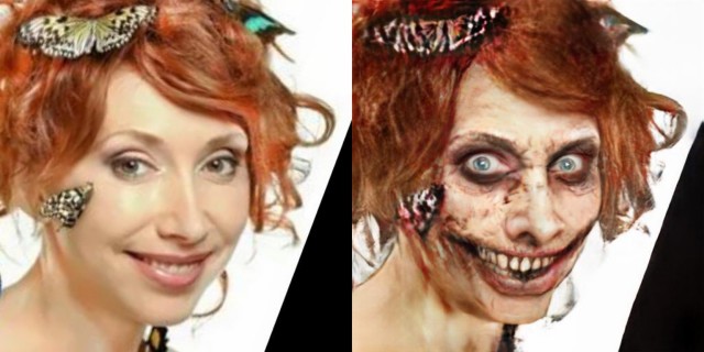 Make Me A Zombie! Нейросеть превратит Вас в зомби