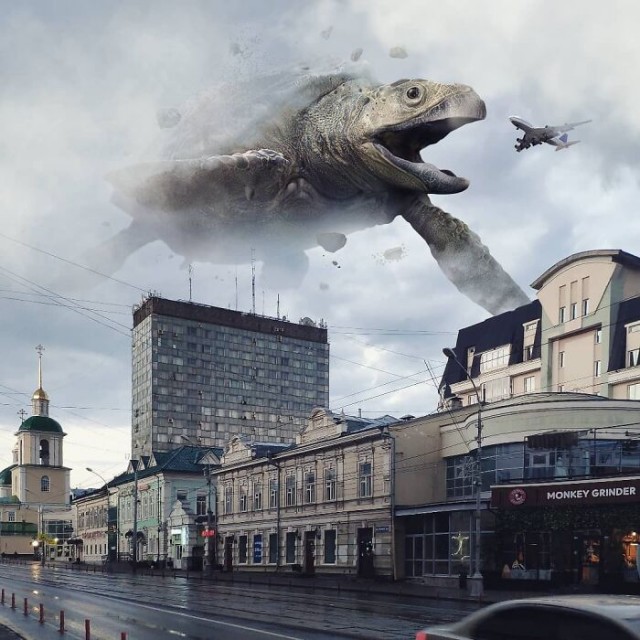 Монстры на улицах Питера.