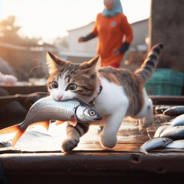 Удивительные приключения котиков в нейросети. К котовторнику