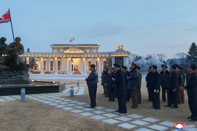 В КНДР строят Мемориал бойцам