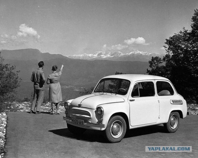 Автомобильная жизнь в СССР.