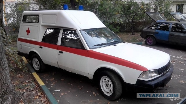 Из Lada Largus сделали «скорую помощь»