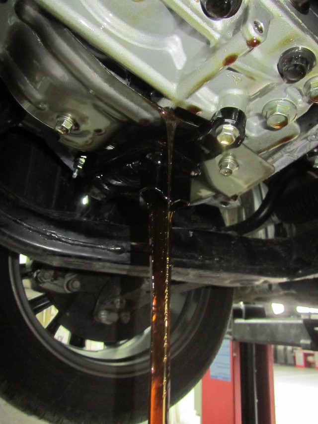 Когда залил не то масло