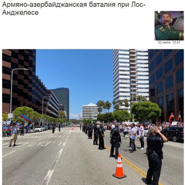 Азербайджан нанес удар по воинской части на территории Армении