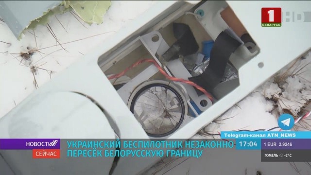 БПЛА Украины Spectator пересёк границу Белоруссии и был сбит