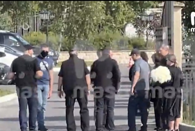 Могила одного из основателей ЧВК "Вагнер" Дмитрия Уткина на Мытищинском кладбище