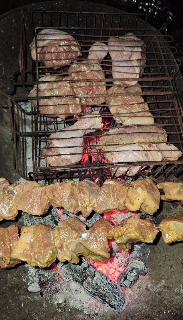 Ну вот и первые шашлыки
