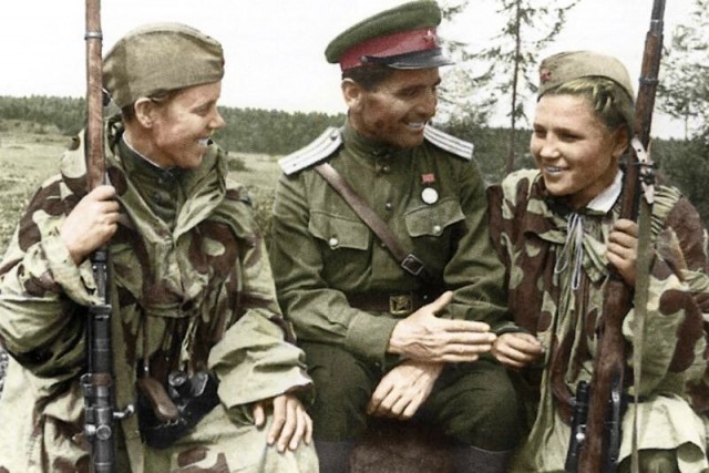 Великая Отечественная война на редких и не очень фото #2