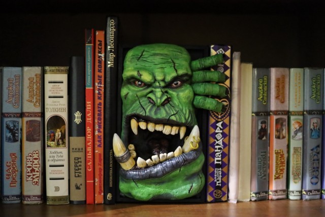 Делаем book nook орг из WARCRAFT из полимерной глины