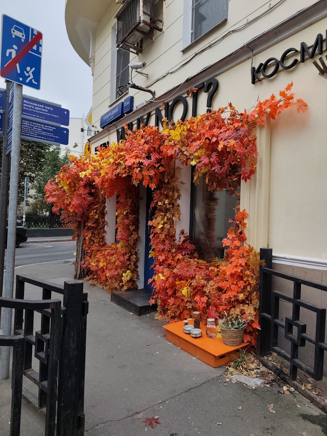 Шляюсь по Москве (мрачное утро).