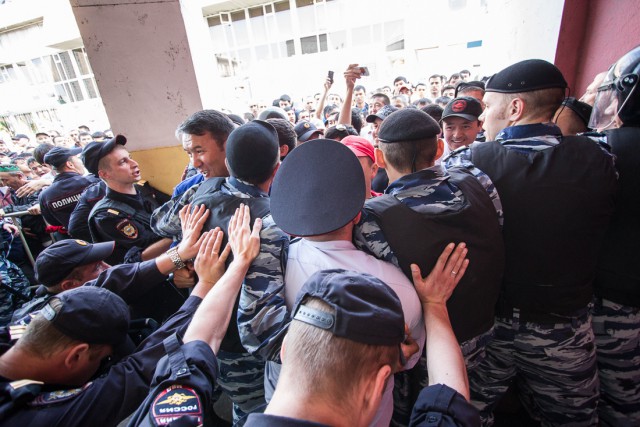 Ураза-байрам 2015 в Москве