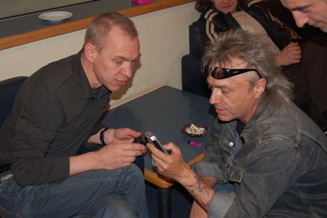 Малоизвестные фото российских рок музыкантов
