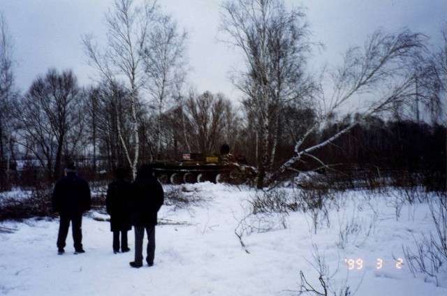 Раскопки огнеметного танка ОТ-34/76
