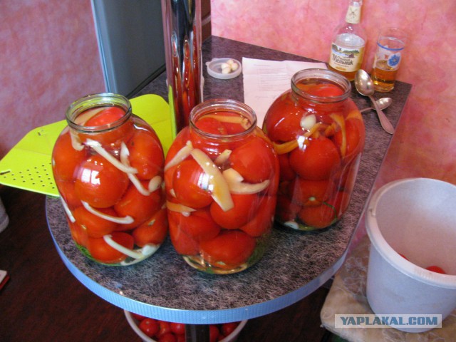 Вкусные помидоры на зиму
