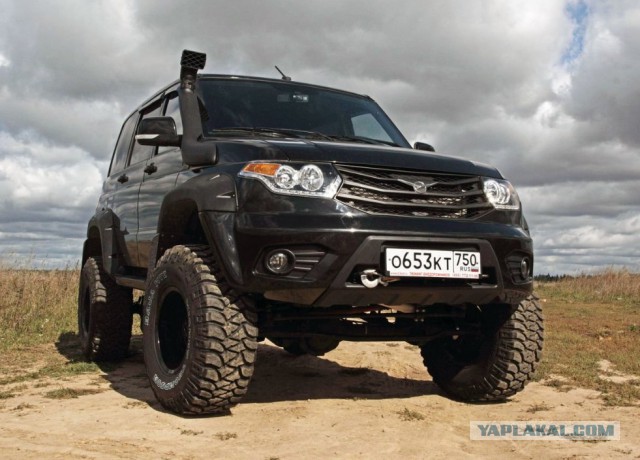 UAZ Patriot с турбодизелем Cummins ISF 2.8... 175 л.c / 520 Нм! Валит!