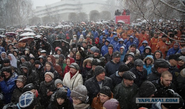 Люди выступают за сквер и против дурновкусия