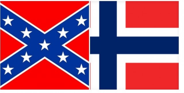 Отель в США снял вывешенный флаг Норвегии. Жители путали его с флагом Конфедерации и обвиняли владельцев в расизме