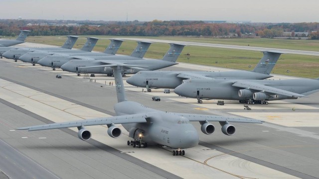 Lockheed C-5 Galaxy. Самый крупный военно-транспортный самолёт ВВС США