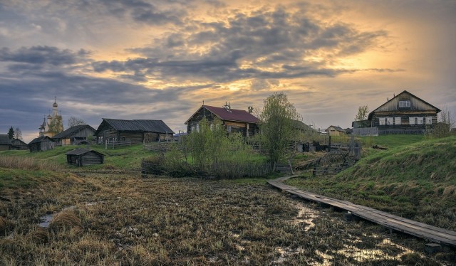 Весной в русской глубинке