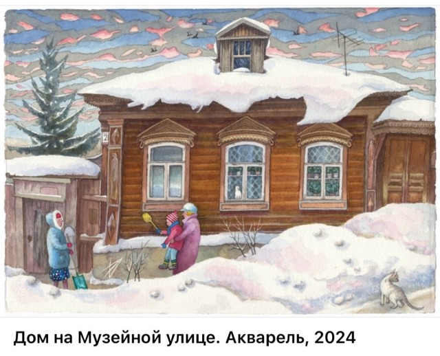 Городские пейзажи Елены Дергилёвой