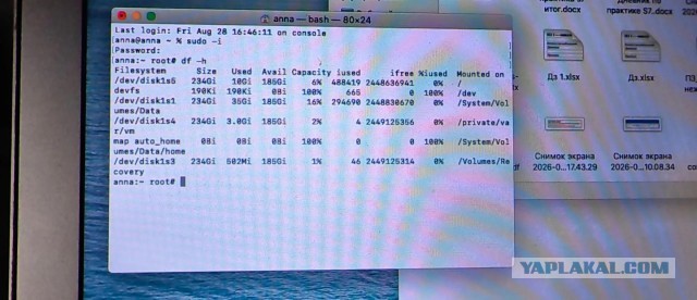 Куда делись 100GB на моем Маке?