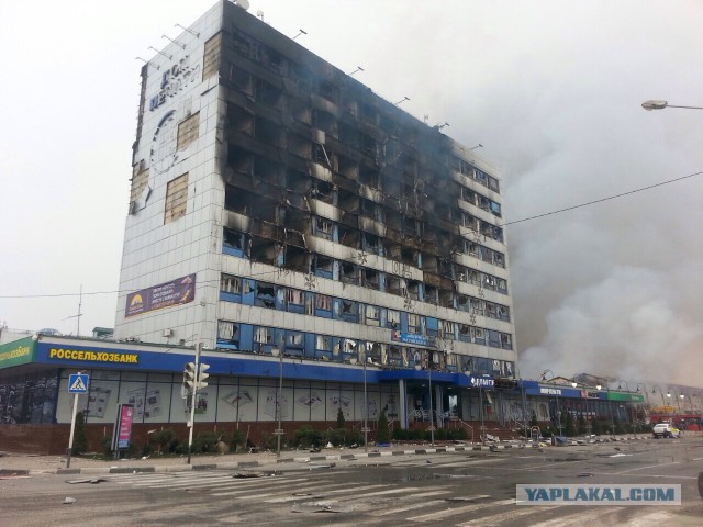 Боевики в центре Грозного