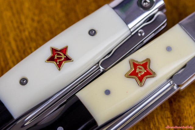 Складная "Финка НКВД". Сравнил "оригинал" и китайскую "поделку"