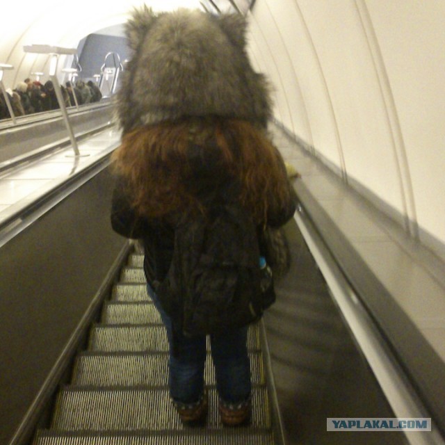 Экстремальные модники из нашего метро