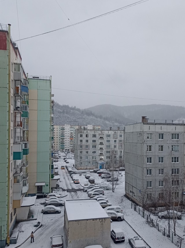 А из нашего окна вот такая красота...