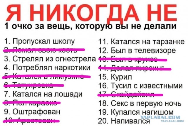 А сколько баллов у тебя?