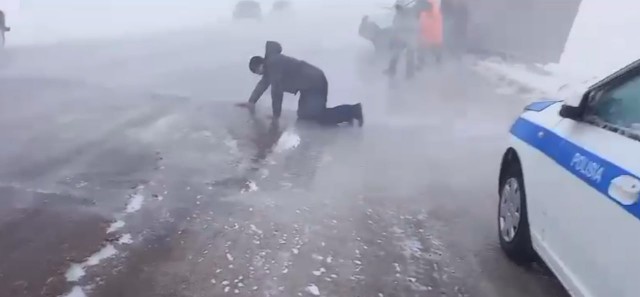 Степногорск, Казахстан, приятная предновогодняя погодка