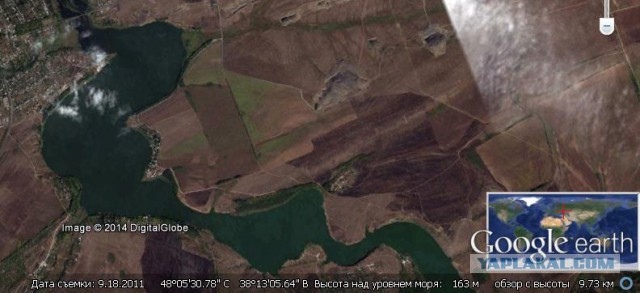 Спутниковые снимки атаки на "Боинг"