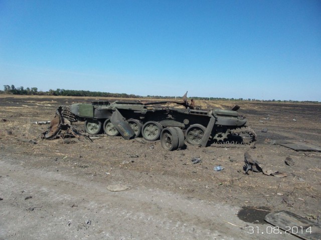 Бронетанковый апокалипсис. Подбитые танки вооружённых сил Новороссии