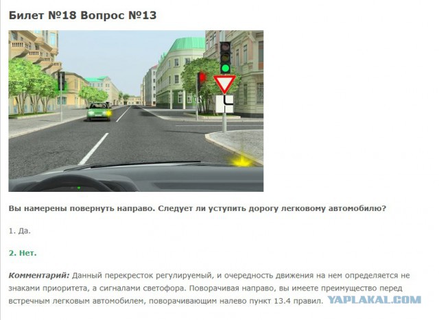 Кто виноват? (ПДД при ДТП)