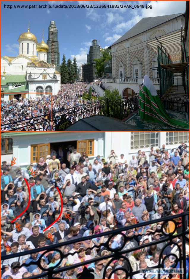 Где миллион? Крестный ход РПЦ
