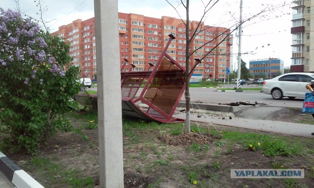 В Москве ураган!
