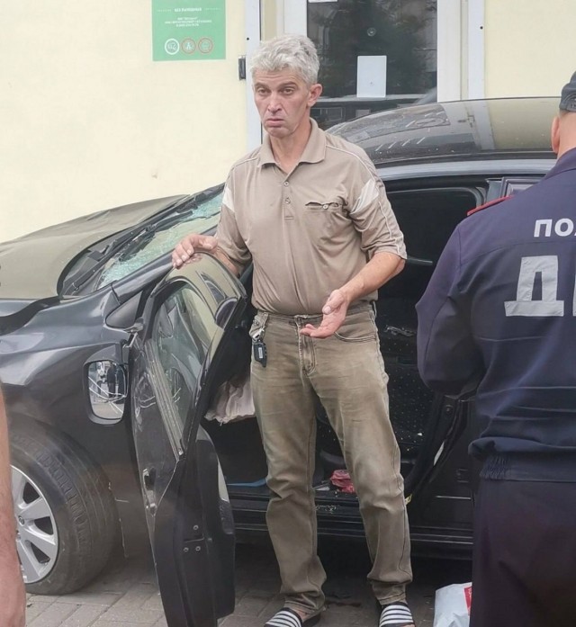 "Гематомы раскаяния" появились на лице водителя, сбившего вчера под наркотой 11 человек в Калуге