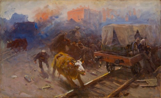 Гражданская война 1918—1920 годов в 20 картинах Митрофана Грекова