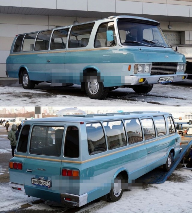 На продажу выставлен редчайший советско-российский автобус ЗИЛ-118 «Юность»