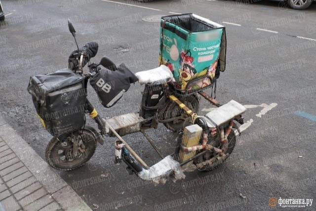 Курьера из «Безумного Макса» сняли около станции метро «Сенная площадь».