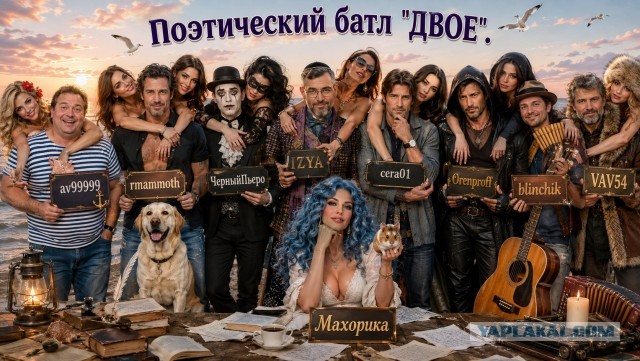 Двое, поэтический батл